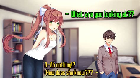 monika r34|Monika reacts to rule34 (Happy Anniversary DDLC+!) 